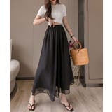 シフォンガウチョパンツ レディース ボトムス | NinaetLina | 詳細画像4 