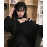 肩出しトップス Vネック Tシャツ | NinaetLina | 詳細画像4