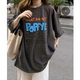 ロゴTシャツ レディース半袖ゆるtシャツ トップス | NinaetLina | 詳細画像3