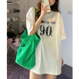 ホワイト | 半袖Tシャツ レディース 韓国 | NinaetLina