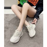 アイボリー | ダッドスニーカー 厚底 レディース | NinaetLina