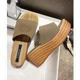 ライトブラウン | 厚底 ミュールサンダル レディース | NinaetLina