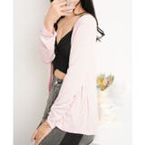 ピンク | サマー カーディガン レディース 薄手 ミドル丈カーディガン 春夏 トップス | NinaetLina