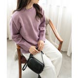 ミックスカラーオーバーニット レディース プルオーバー | NinaetLina | 詳細画像6 