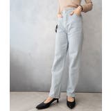 ライトブルー | デニムロングパンツ レディース ボトムス | NinaetLina