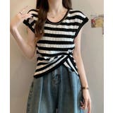 ニットTシャツ フレンチスリーブ | NinaetLina | 詳細画像5