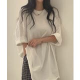 MotivationロゴプリントオーバーサイズTシャツ | NinaetLina | 詳細画像6