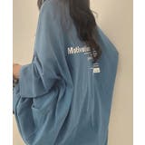 MotivationロゴプリントオーバーサイズTシャツ | NinaetLina | 詳細画像11