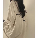 MotivationロゴプリントオーバーサイズTシャツ | NinaetLina | 詳細画像13
