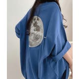 フルムーンプリントオーバーサイズTシャツ | NinaetLina | 詳細画像7