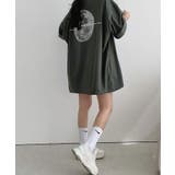 フルムーンプリントオーバーサイズTシャツ | NinaetLina | 詳細画像14