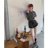 ボーダー柄tシャツ | NinaetLina | 詳細画像3