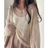 シアーライトニット 春 秋 ニットソー レディース | NinaetLina | 詳細画像8