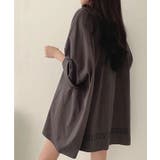 ビックシルエットTシャツ ゆったり 体型カバー 半袖 レディース    | NinaetLina | 詳細画像5 