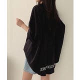 ビックシルエットTシャツ ゆったり 体型カバー 半袖 レディース    | NinaetLina | 詳細画像1 