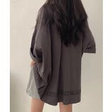 ビックシルエットTシャツ ゆったり 体型カバー 半袖 レディース    | NinaetLina | 詳細画像10 