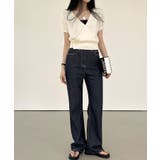 カシュクールトップス レディース 半袖 夏  | NinaetLina | 詳細画像12 