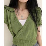 カシュクールトップス レディース 半袖 夏  | NinaetLina | 詳細画像6 