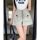 ショートパンツ レディース ウエストゴム ズボン 短パン | NinaetLina | 詳細画像4