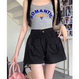 ショートパンツ レディース ウエストゴム ズボン 短パン | NinaetLina | 詳細画像1