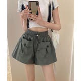 ショートパンツ レディース ウエストゴム ズボン 短パン | NinaetLina | 詳細画像7