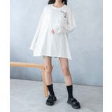 バックプリント ビックシルエット ロング Tシャツ | NinaetLina | 詳細画像6 