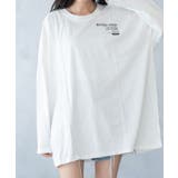 バックプリント ビックシルエット ロング Tシャツ | NinaetLina | 詳細画像5 
