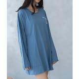 バックプリント ビックシルエット ロング Tシャツ | NinaetLina | 詳細画像9 