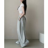 バックプリントスエットパンツ | NinaetLina | 詳細画像4 