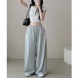 バックプリントスエットパンツ | NinaetLina | 詳細画像7 