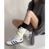 レッグウォーマー ソックス 配色靴下 | NinaetLina | 詳細画像10 