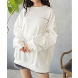 フルムーンバックプリントスエット | NinaetLina | 詳細画像6