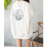 フルムーンバックプリントスエット | NinaetLina | 詳細画像5