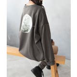 フルムーンバックプリントスエット | NinaetLina | 詳細画像12