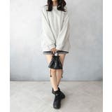 フルムーンバックプリントスエット | NinaetLina | 詳細画像16