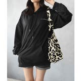 薄手 フルムーン バックプリント プルパーカー | NinaetLina | 詳細画像3