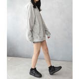 薄手 フルムーン バックプリント プルパーカー | NinaetLina | 詳細画像13