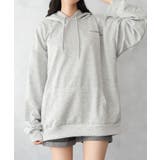 薄手 フルムーン バックプリント プルパーカー | NinaetLina | 詳細画像8