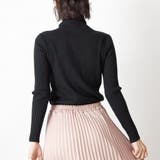 とろみリブニット ボトルネック レディース | NinaetLina | 詳細画像2 