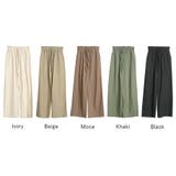 2020新作♪コットンリネンワイドパンツ レディース ボトムス | NinaetLina | 詳細画像6 