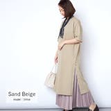 サイド釦5分袖スウェットワンピース レディース トップス | NinaetLina | 詳細画像4