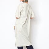 サイド釦5分袖スウェットワンピース レディース トップス | NinaetLina | 詳細画像6