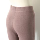 スリット入り フレアニットパンツ レディース | NinaetLina | 詳細画像6