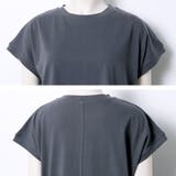 クルーネック フレンチスリーブTシャツ カットソー | NinaetLina | 詳細画像8