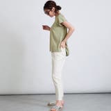 クルーネック フレンチスリーブTシャツ カットソー | NinaetLina | 詳細画像3