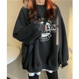 チャコール | 裏毛トレーナー レディース トップス | NinaetLina