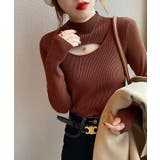 リブニットソー レディース トップス | NinaetLina | 詳細画像1