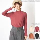 ハイネックアシメデザイントップス レディース トップス | NinaetLina | 詳細画像1 