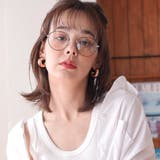 ボストンメタルメガネ メタルフレーム 伊達メガネ | NinaetLina | 詳細画像3