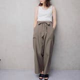 共ベルトパンツ ヴィンテージ風洗い | NinaetLina | 詳細画像13